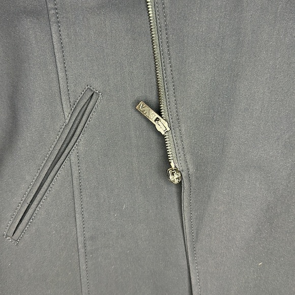 EMPORIO ARMANI 'Mr A Line' 70% Wool Zip up Black Jacket Made in Italy - Picture 7 of 7